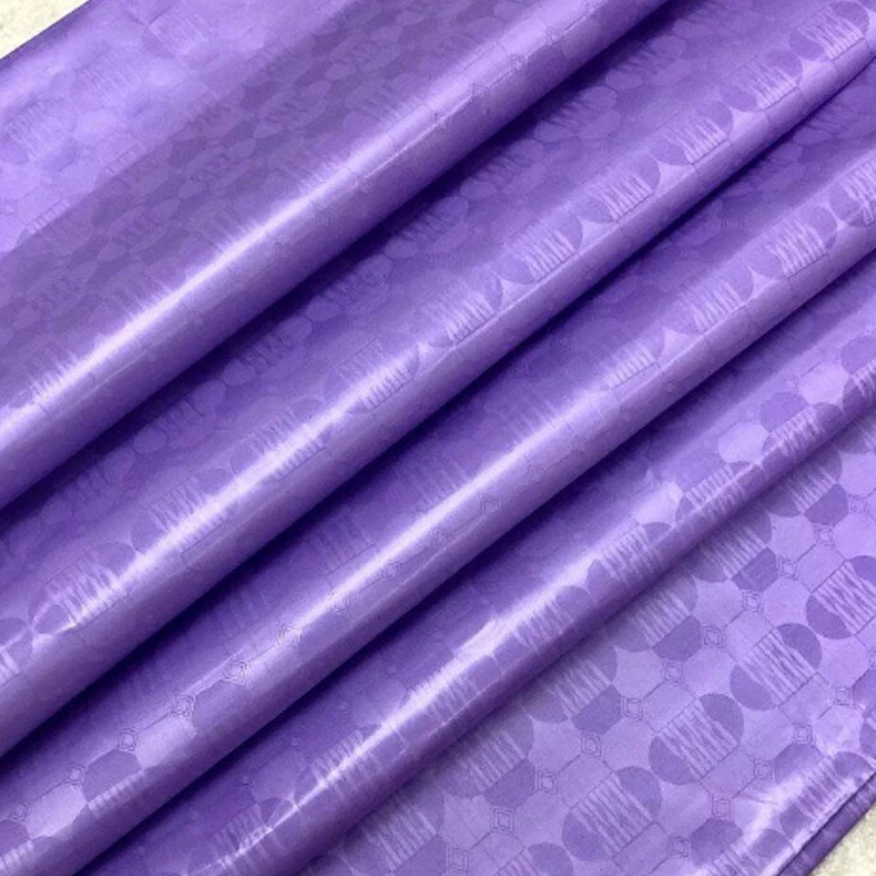 Hot Sale 100% Cotton Luxury Women Party Guinea Brocade Jacquard Damask Fabric African Nigerian Bazin Fabric For Dress