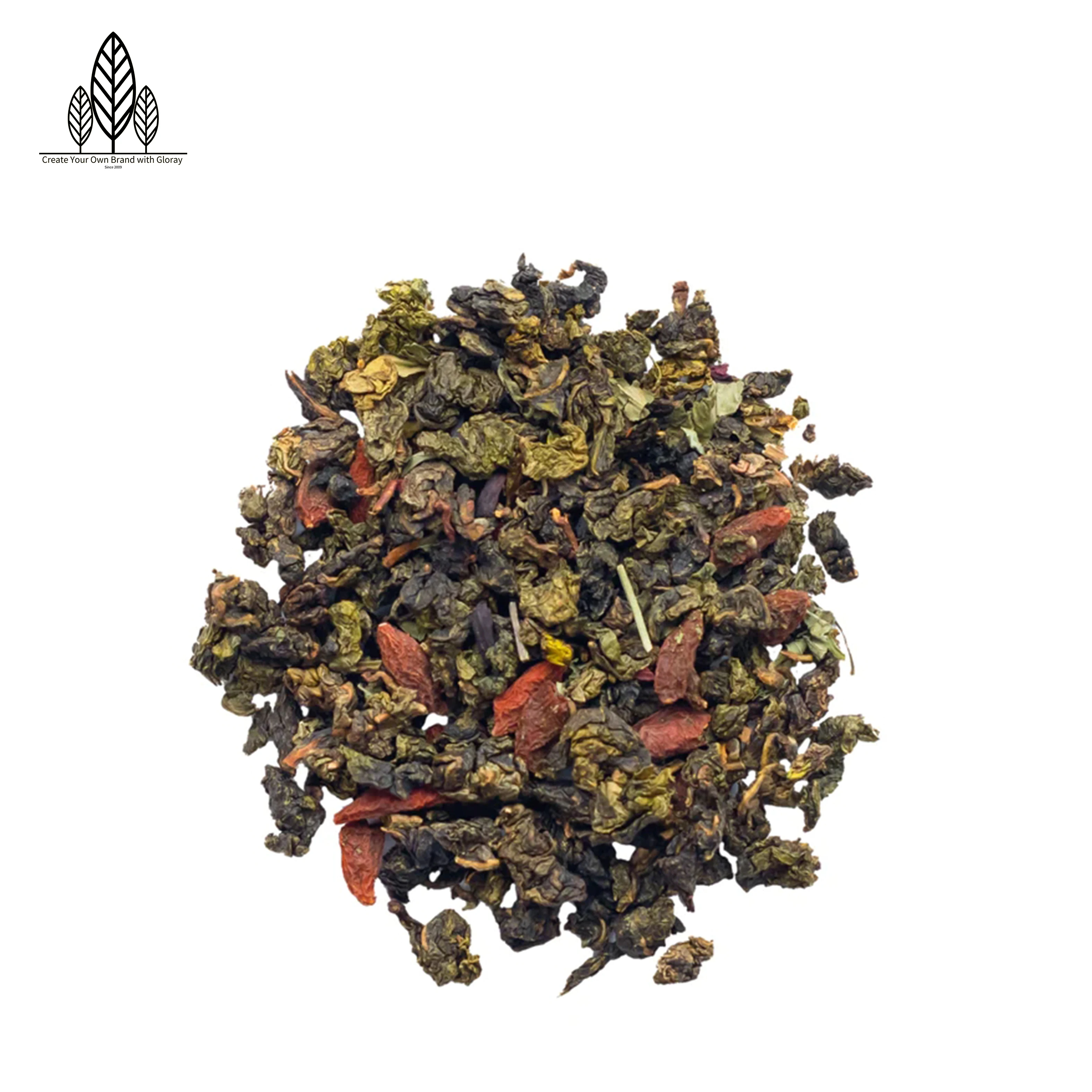 Energy Tea Blend Natural Herbal Ingredients Strength + Vitality Tea  Factory Price OEM Energy Booster Yerba Mate Teatox
