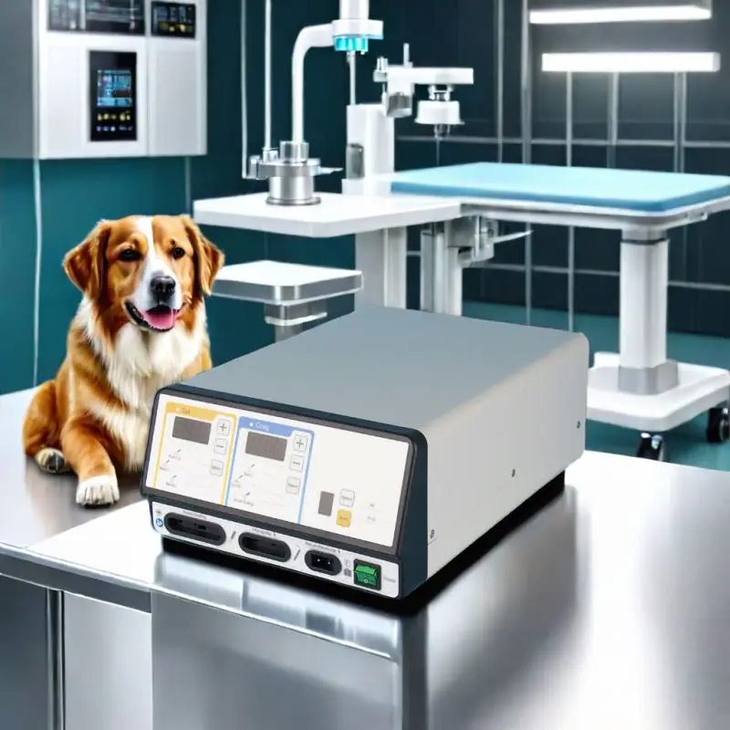 Портативный высокочастотный ветеринарный инструмент моно и биполярный электрохирургический аппарат для ухода за животными