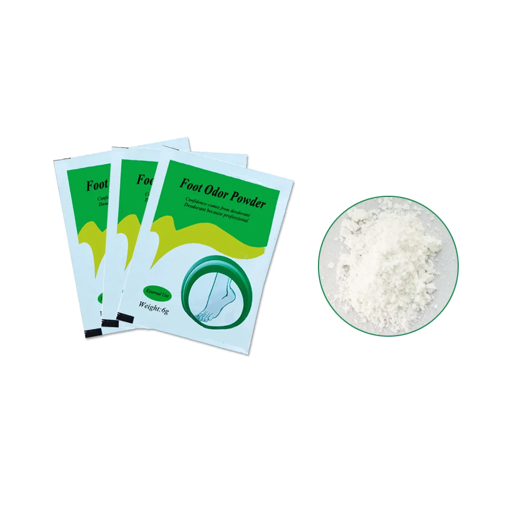 
100% herbal foot odor powder feet sweat powder spray foot deodorant 