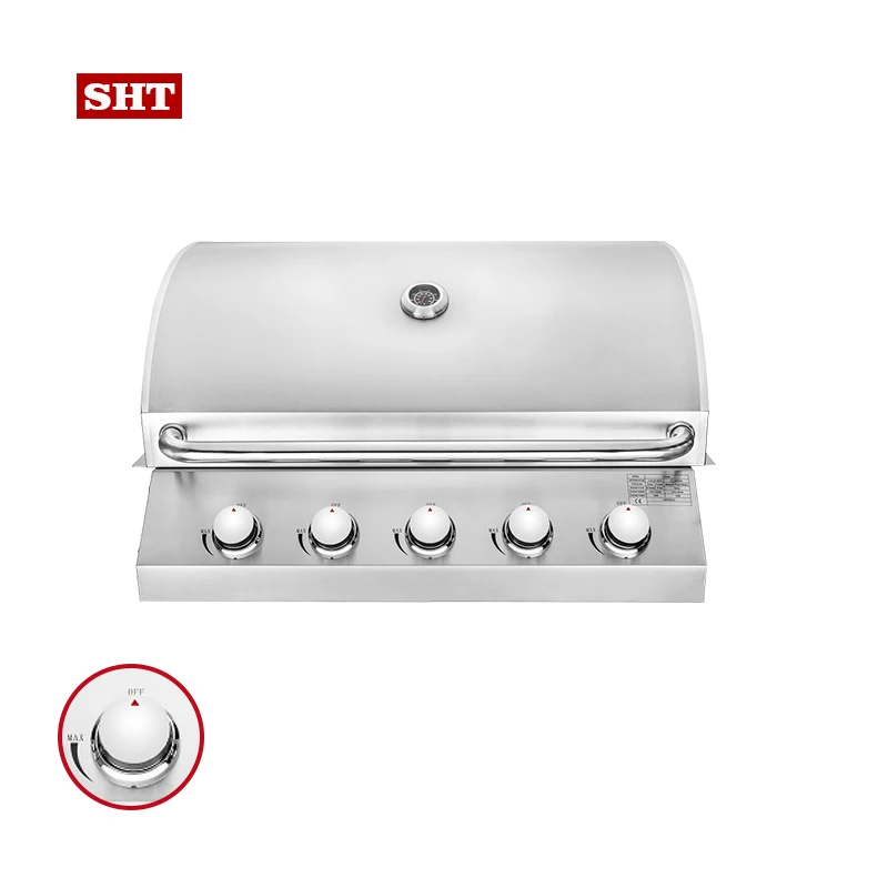 Outdoor Kitchen Cooker Set Portable Barbecue Island Gas Bbq Grills