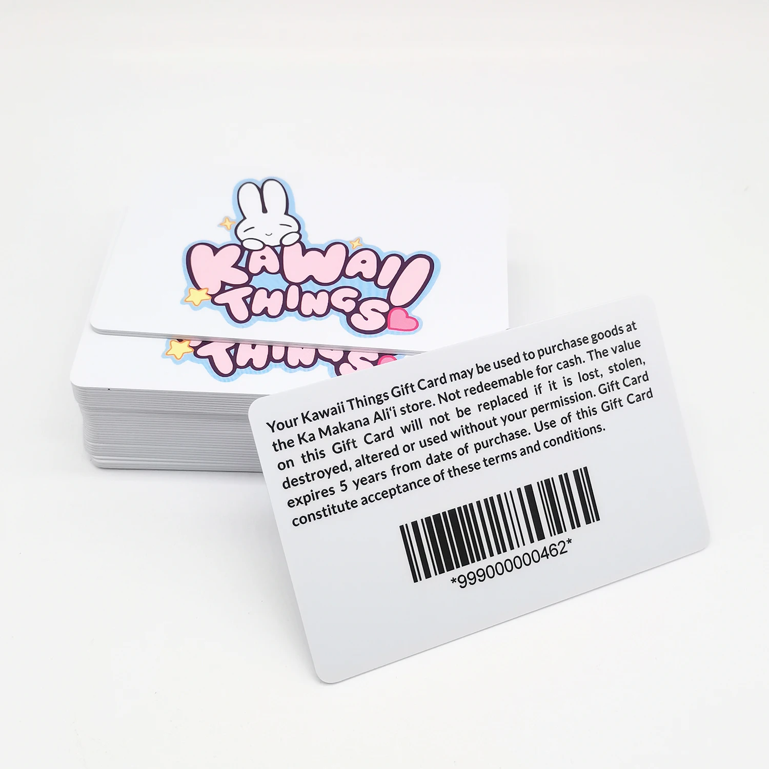 Custom Design Printing Plastic Promo Gift Card