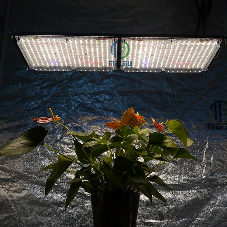 Meijiu 240W UV IR LED Grow Light For Complete Kit Mushroom Grow Tent, Samsung LM301H Mix 660NM 730NM Grow Light Grow Tent