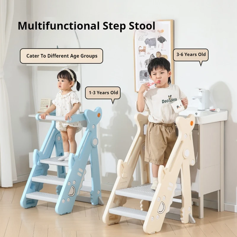 Wider Dual Height Kitchen Helper Tower Potty Training Anduse Plastic Step Stool Kids Potty Training Staircase For Children