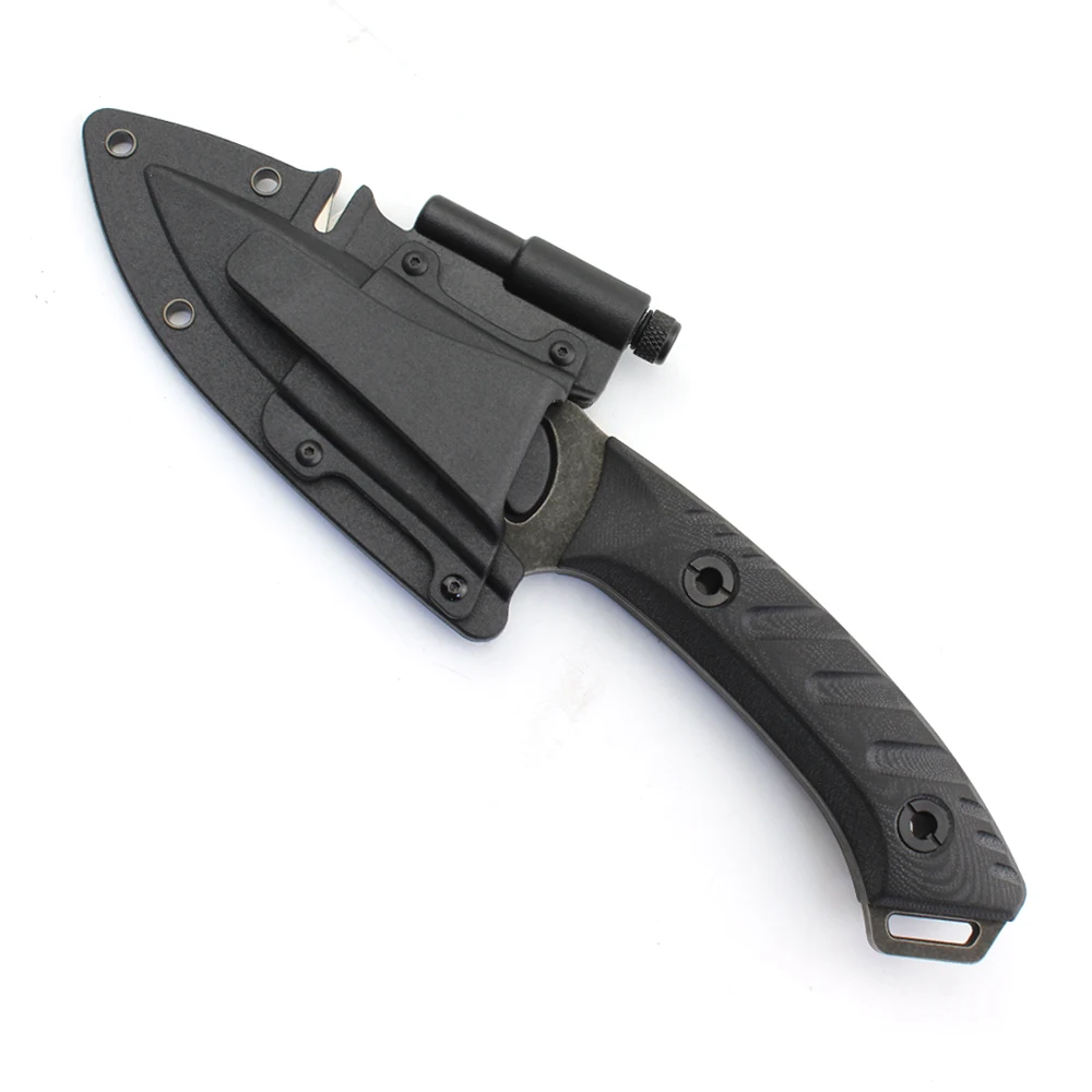 Private custom High quality Private custom Survival Knife DC53 Blade & G10 Handle Fixed Blade with sheath Hunting Knife