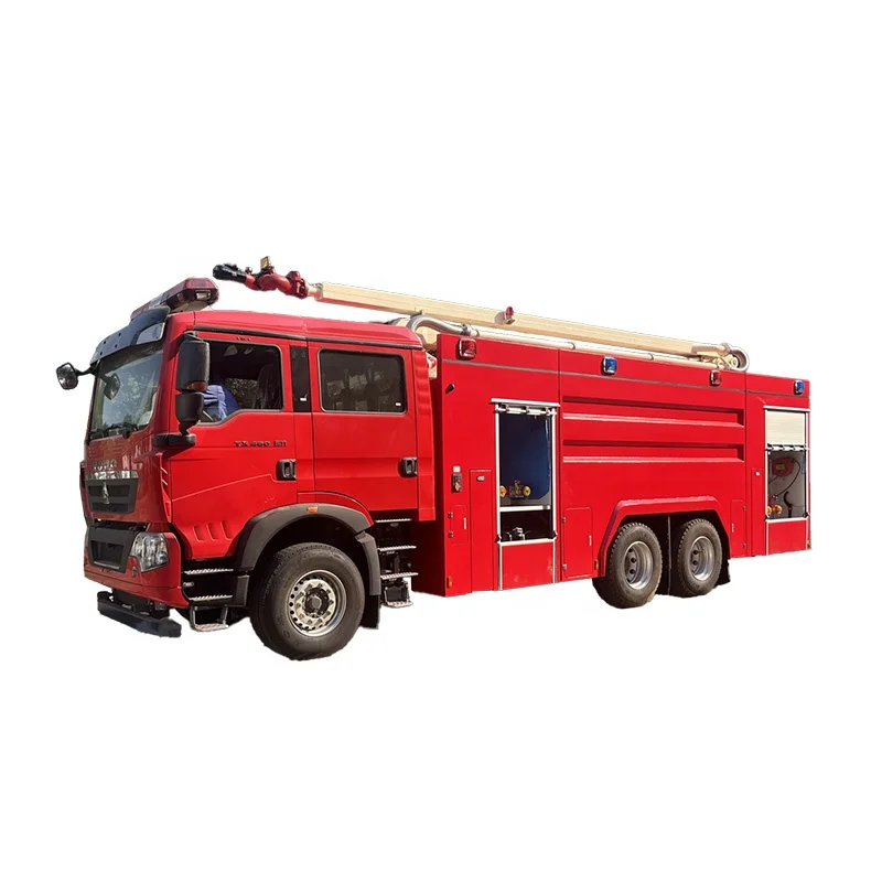 Howo 16000L высокопроизводительный пожарный грузовик 6x4 пожарно-спасательный с 40-метровой досягаемостью