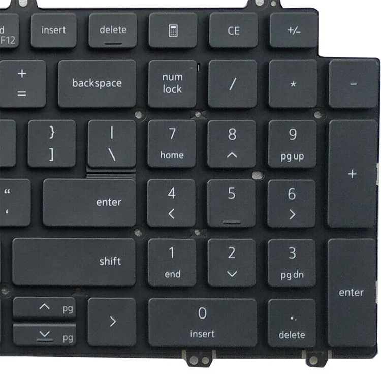 HK-HHT US backlight laptop keyboard For Dell Latitude 5520 5521 laptop