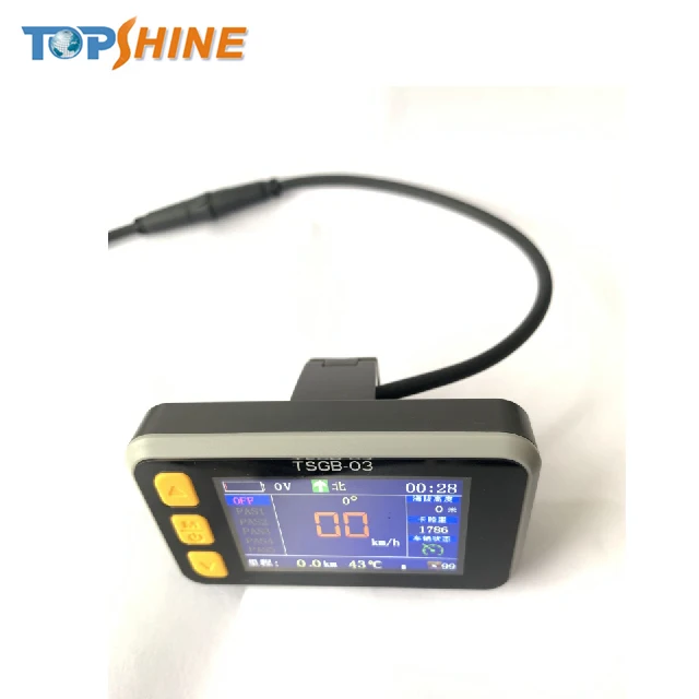 Digital odometer Electric Bike colorful GPS LCD display with customizable startup logo