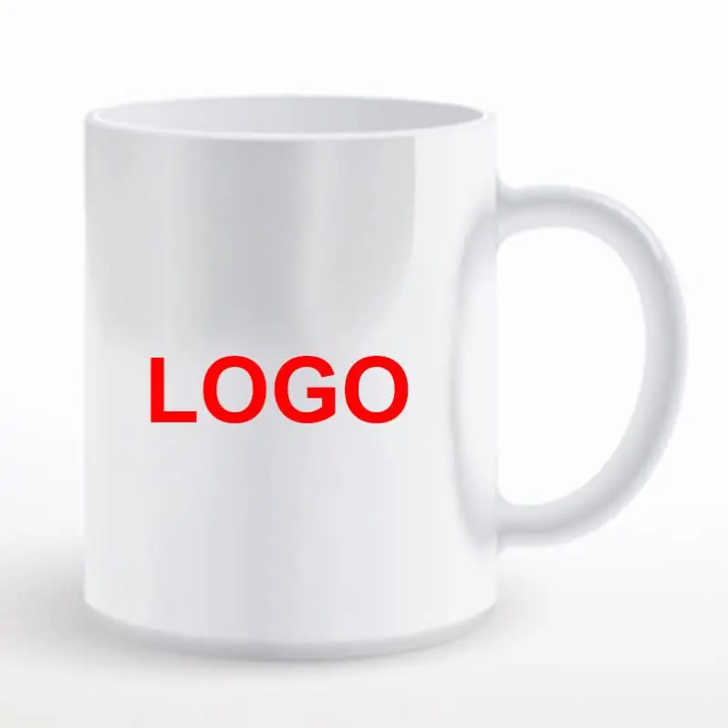 Sublimation Ceramic Coffee Mugs Custom Logo Material Include White Porcelain Strengthen porcelain Fine bone china