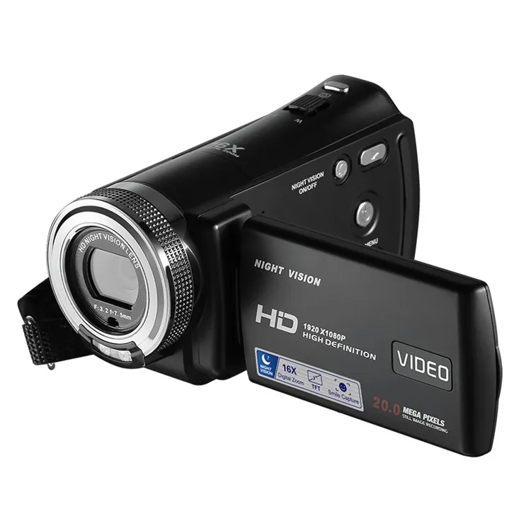 Mini Gift DV Digital Video Cameras V12 Full HD 1080P High Definition Camera 16X Zoom Night Vision Shooting Factory Wholesale