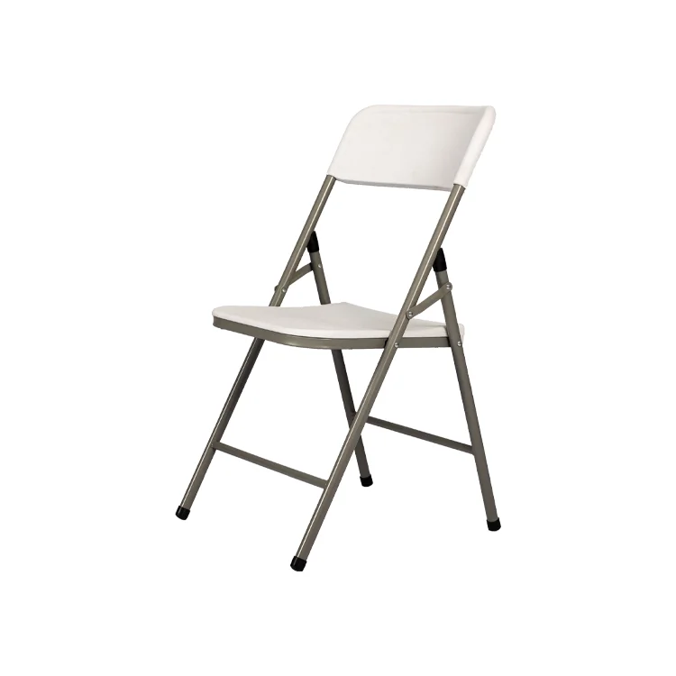 Wholesale 300kg bear capacity stacked outdoor party wedding white folding chairs for events