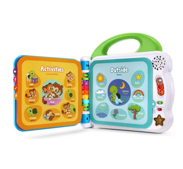 OEM Manufacturer Custom Interactive Electronic Animal Sound Book Set 100 Words Early Learning Books for Kids