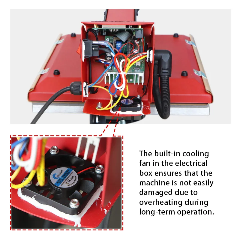 TI4060ZC Semi-Automatic Sublimation T-Shirt Printing Machine Heat Transfer Cap Mug Plate Garment Hydraulic Driven Used Condition
