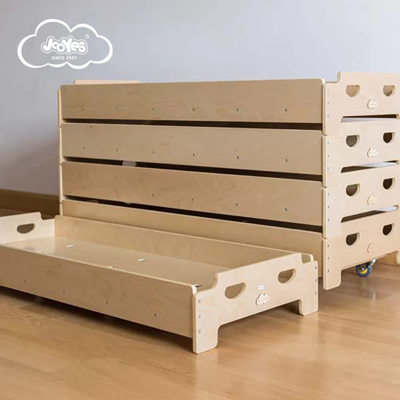 Kindergarten children furniture sets wood school children bunk bed
