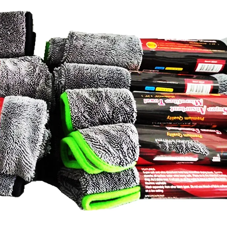 Trockentuch Korean Car Cloth Microfiber Car Drying Towel Twisted Pile Loop Drying Towel