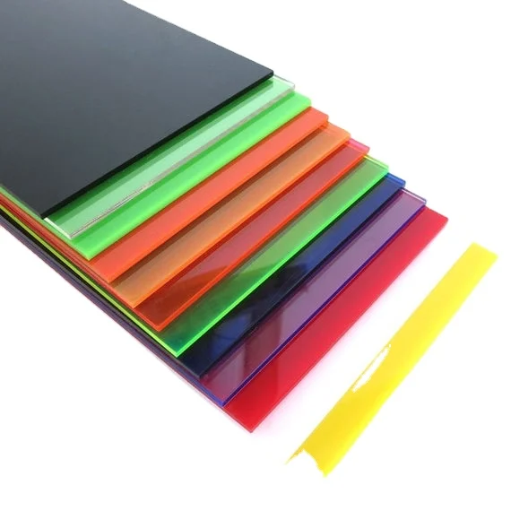 Clear frosted Acrylic Sheet custom Laser Cutting Engraving Cut To Size Colors frosted Cast Plexiglass