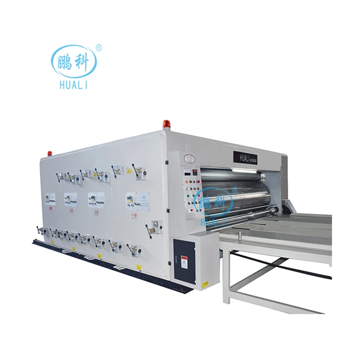 chain feeder 3 5 7 ply corrugated box printer slotter die cutter machine carton making machine price