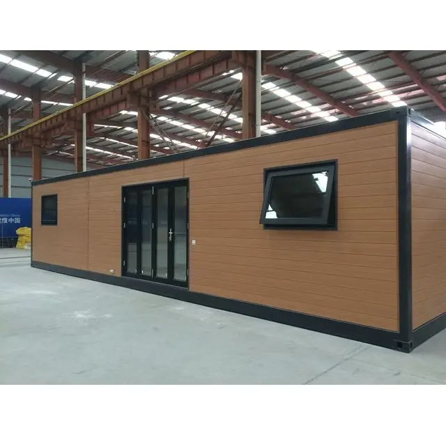 Modern fully furnished prefab container homes with 2 bedrooms for sale