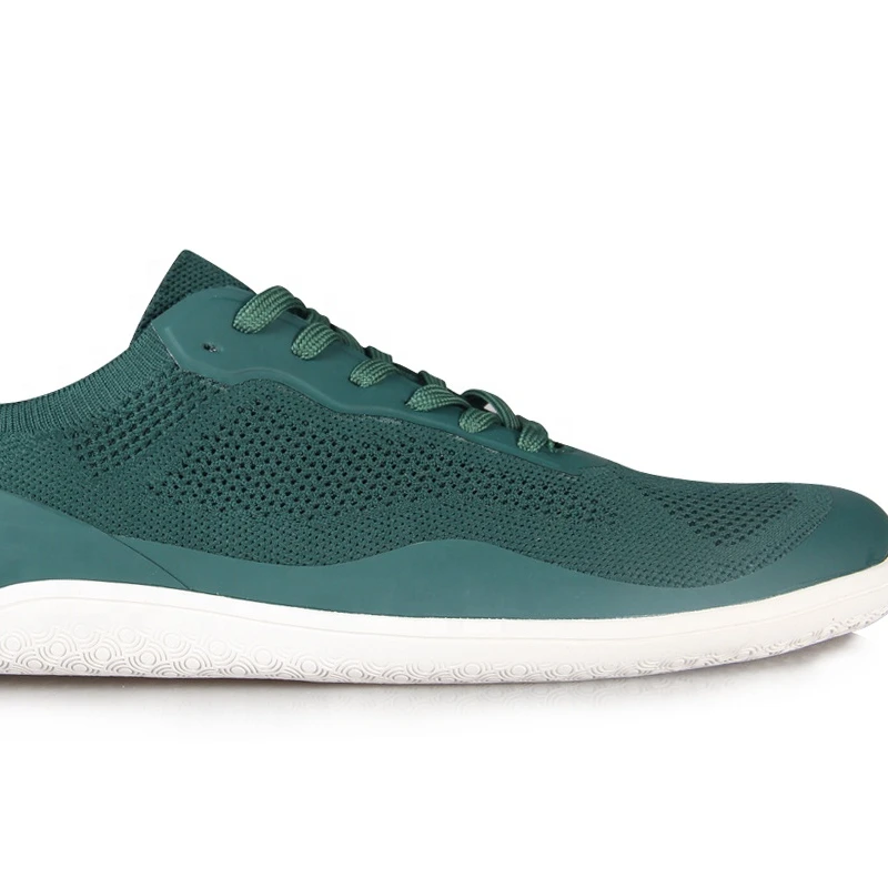 Off road Power Recovery Shock Absorption Recycled Active Trainer Personalised Wide toe Breathable Minimalist Barefoot Shoes