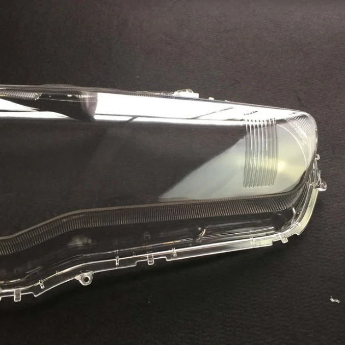 Transparent Lampshade For 2010-2016 Mitsubishi Lancer Upgrade High Quality Headlamps Covers Mitsubishi Lancer Headlights Lens