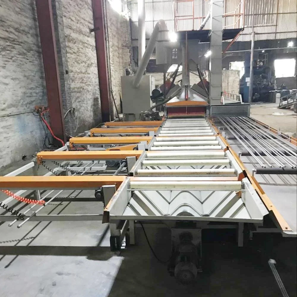 Aluminium Profile Shot Blasting Machine/Steel Bar Shot Blasting Machine
