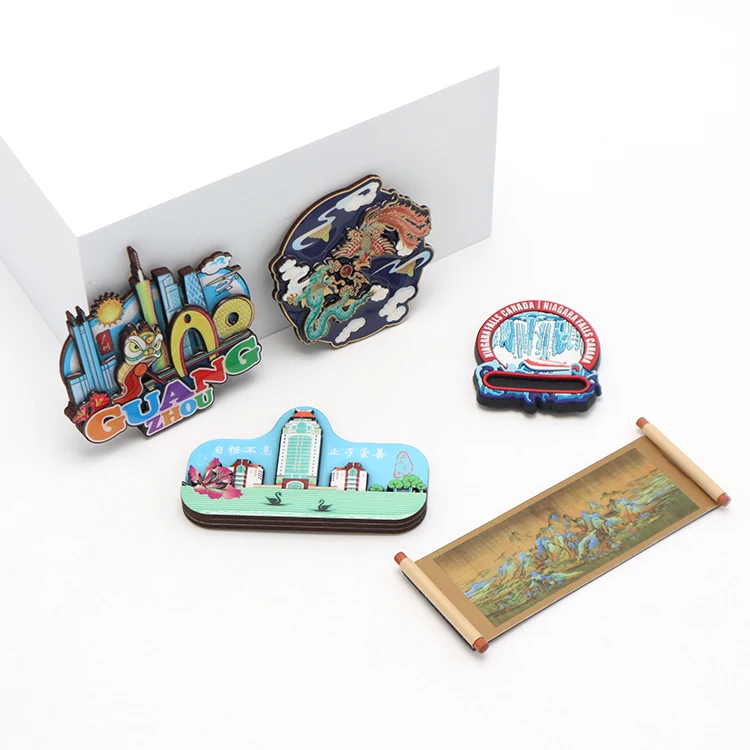 JSMART fridge magnet museum souvenirs custom designs no MOQ packaging available magnets for fridge