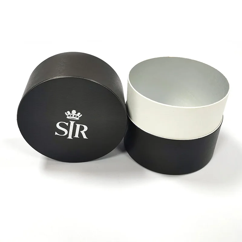 Round Paper Cardboard Cylinder wine Gift Box Wine Bottle Gift Box