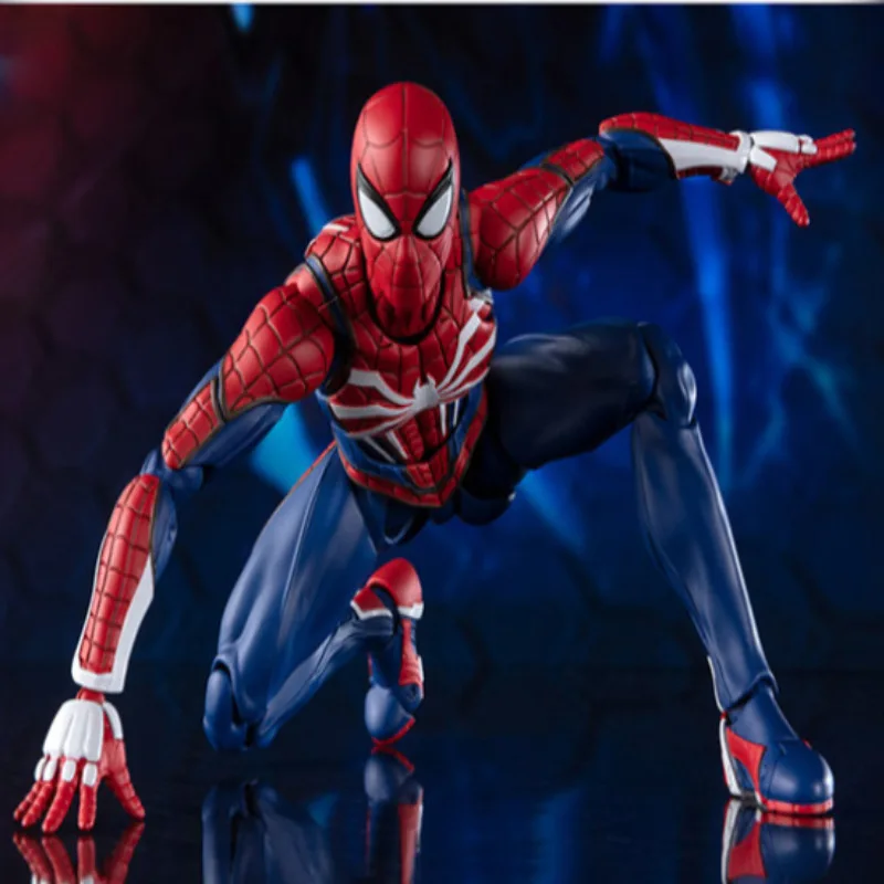 Экшн-фигурка Версия игры Человек-паук обновленная модель военного костюма качели