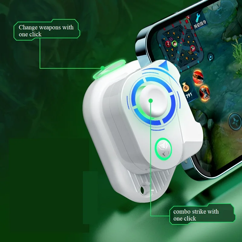 2020 Universal Operation H16 mobile Gaming Joystick Remote wireless Mobile Controller for Android and iOS