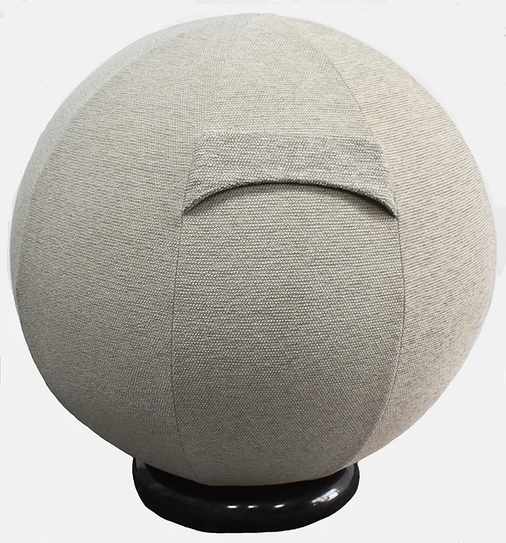 65cm Exercise Fitness Yoga Gym Ball with Cover Sitting Ball Chair with Handle