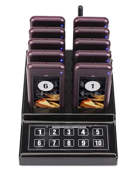 Most Popular and high quality and cheap  Wireless Pager Guest Paging System