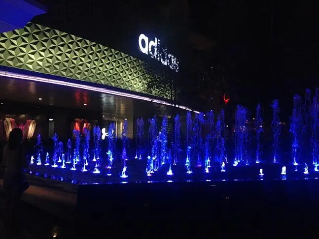 Погружной светодиодный фонтан из нержавеющей стали 304, 12 Вт, 24 В, RGB, DMX 512