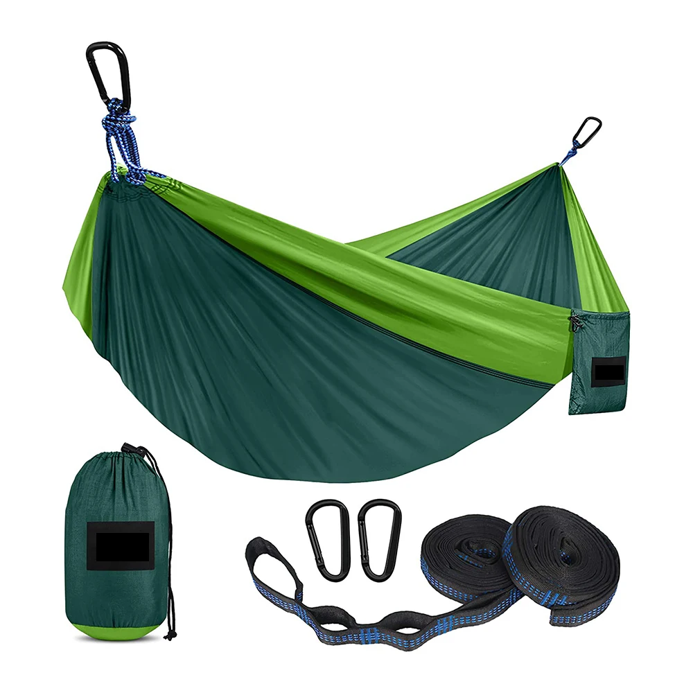 Hamac Heavy Duty 2 человек 4 Сезона Кемпинг кровать Hamak Sandalye быстросохнущая легкий вес пеший Туризм Гигантские Воздушные отдых
