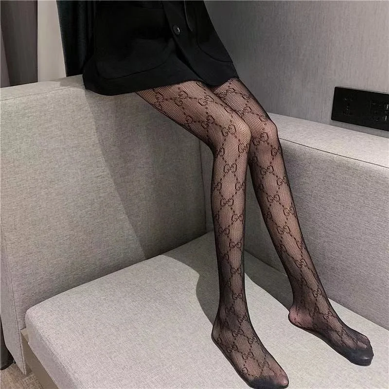 Модные дизайнерские модные повседневные ажурные компрессионные колготки сетчатые обтягивающие леггинсы женские чулки