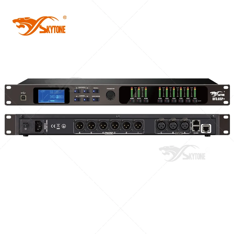 Network DSP digital speaker management system DF3.6SP+ audio Processor