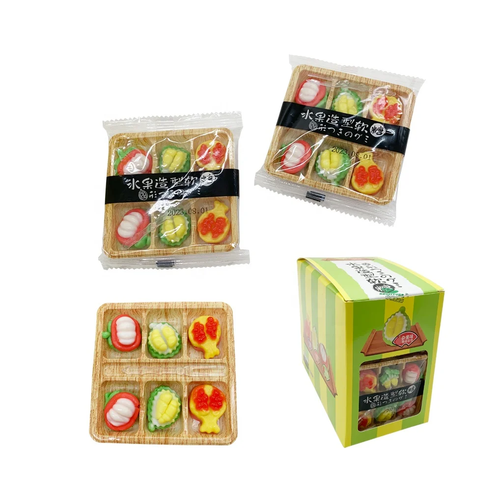 4D durian mangosteen мармеладное желе в форме граната мягкие конфеты