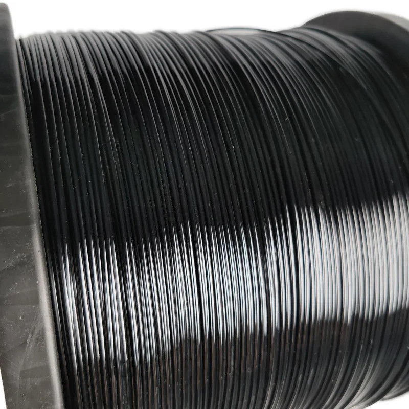 YIBOYUAN Polyester Wire 2.0MM 2.5MM Black Pet Wire High Strength Poly Wire For Vinyard Supporting Greenhouse
