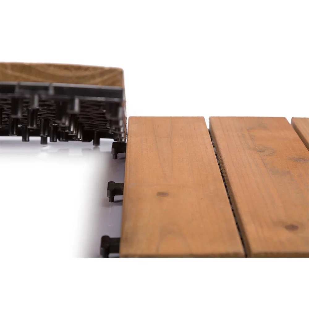 Bamboo outdoor interlocking decking -BB5P3030BH