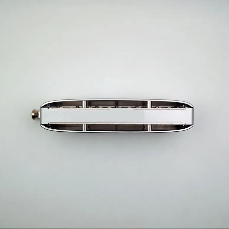 Sound Lyra Chromatic Scale Harmonica 12 Holes Playing Musical Instrument Piano