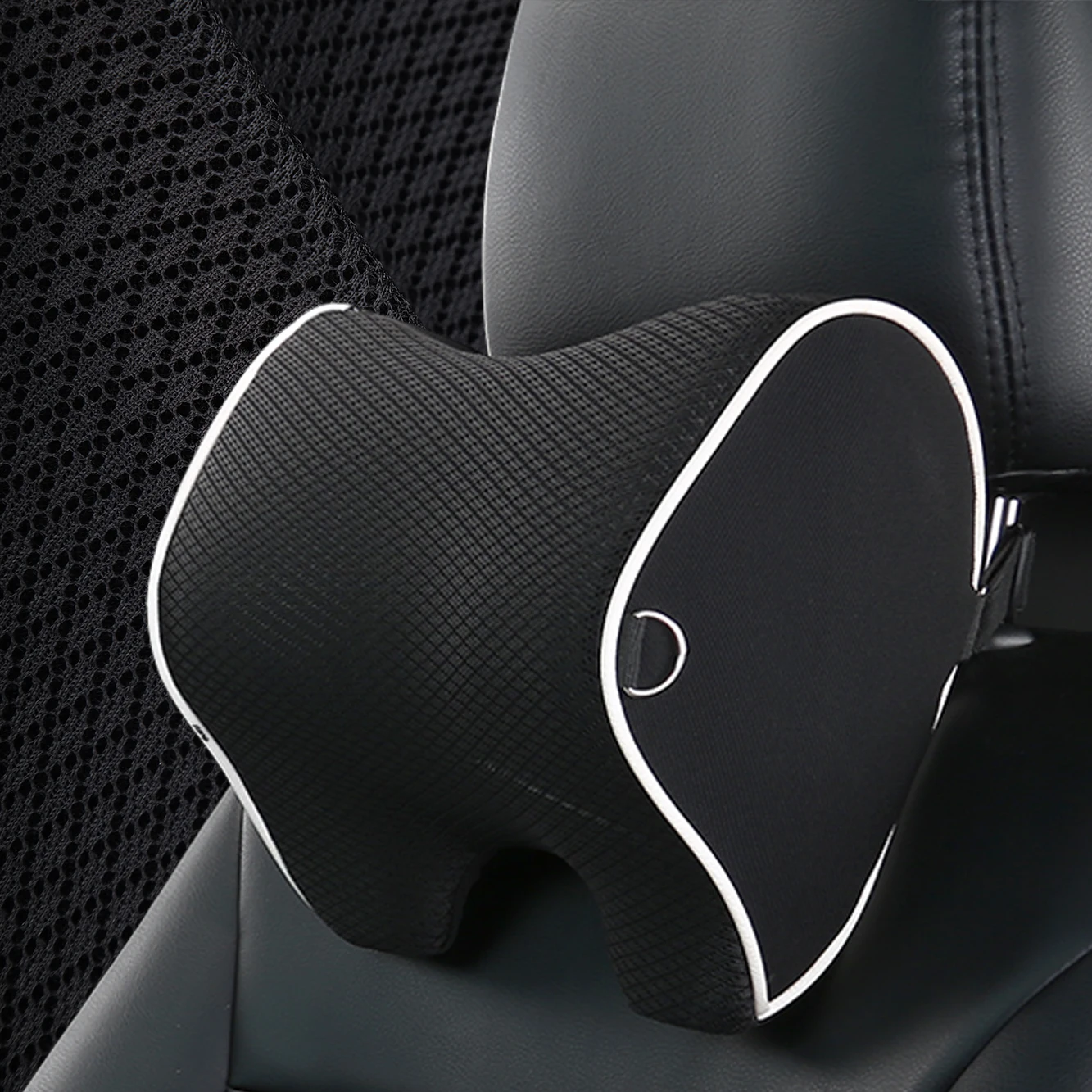 high quality driver Removable 3D Design Memory Foam Adjustable Seat Neck Support Car Headrest Pillow