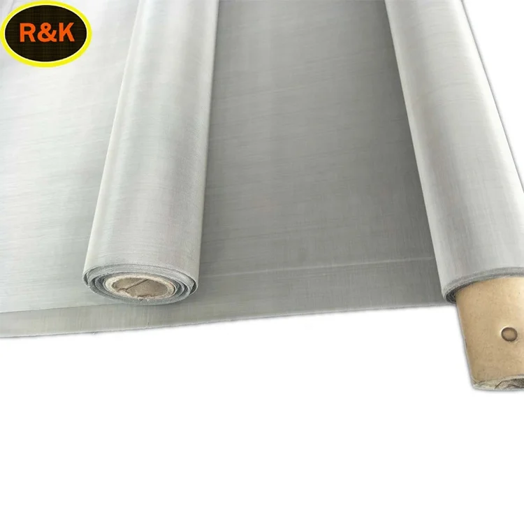 321 304 316 Durable Stainless Steel Woven Mesh 0.1mm 0.28mm Wire Wiping Machinery Double Layer And Single Layer Optional