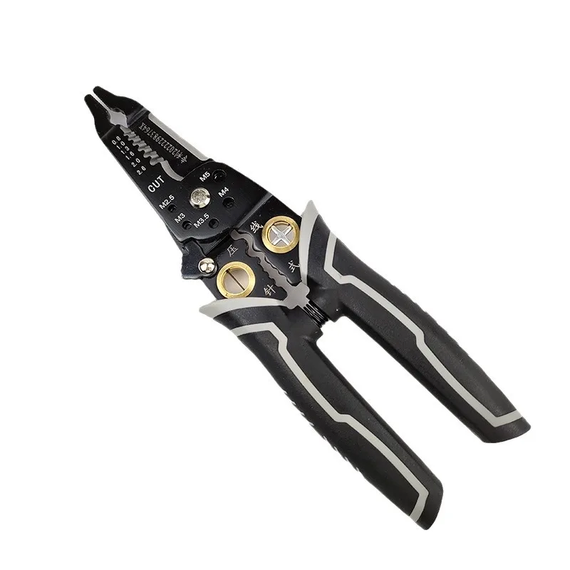 B92YC Wire stripper, electrician cable stripping pliers, multifunctional wire crimping pliers, wire cutters