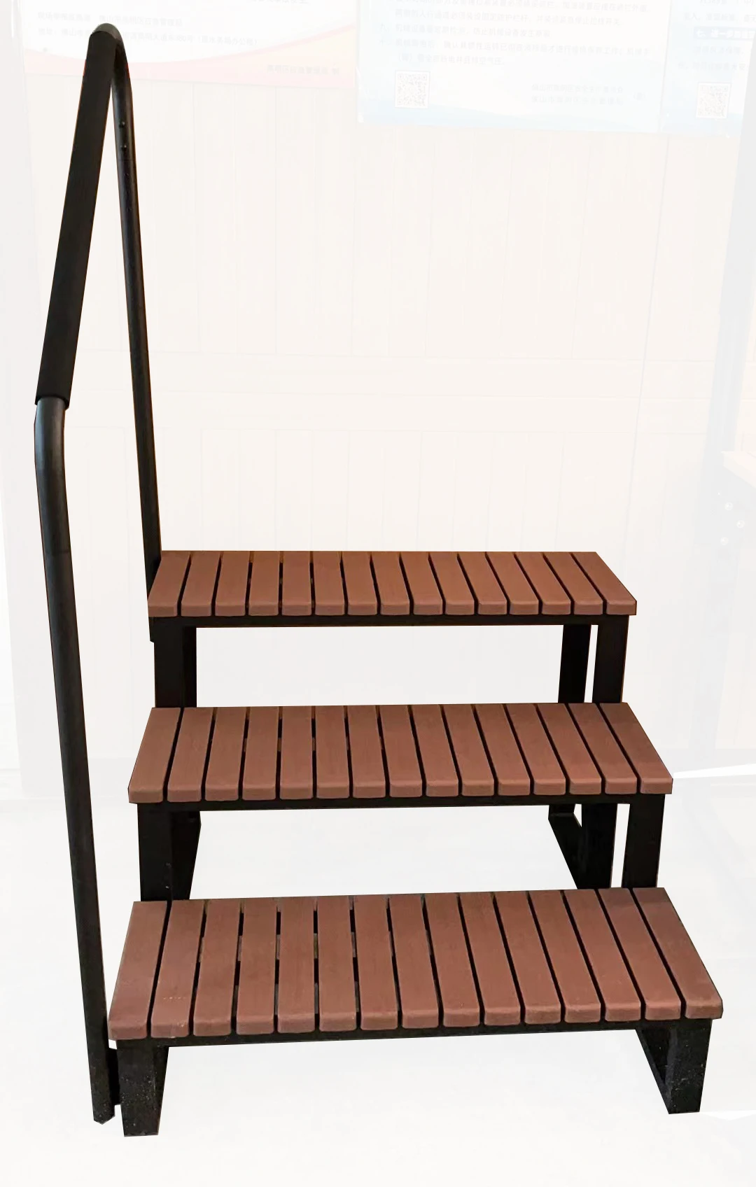 PP material 4 tier Spa Steps Upgrade Universal Spa Steps