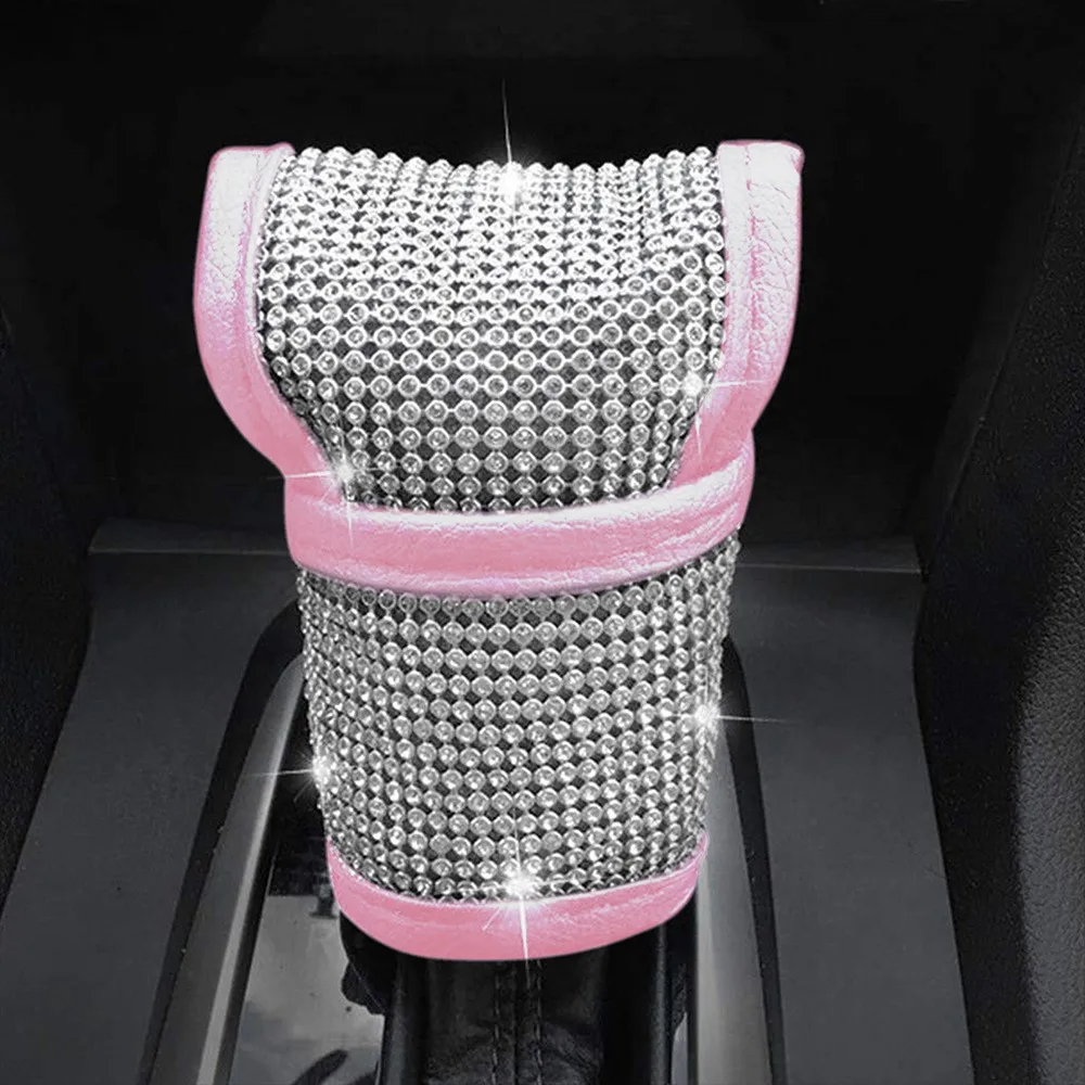 Christmas Ins car steering wheel cover leather fashion punching anti-skid Girl Lovely Four Seasons universal for ladies gift