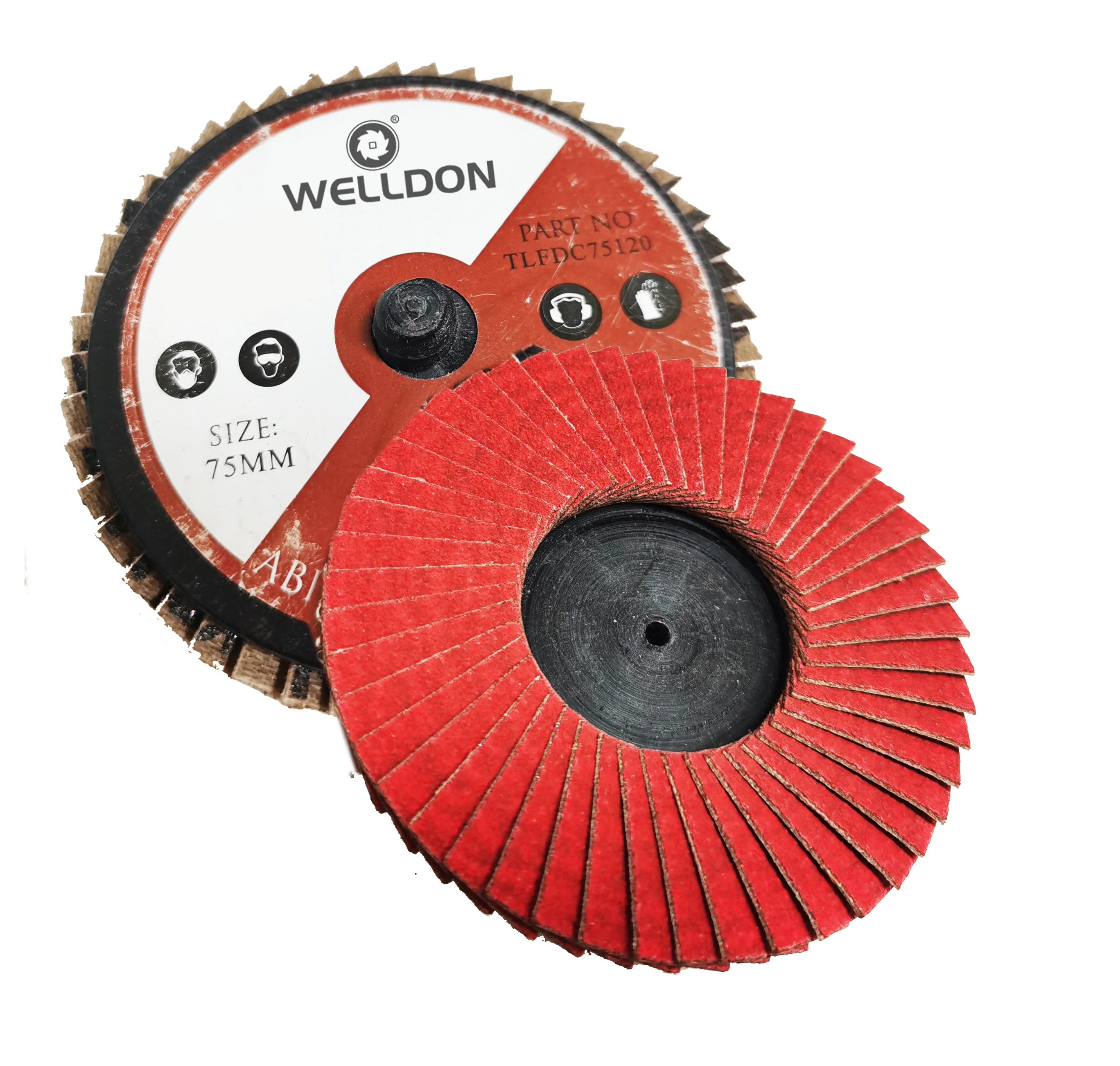 2 inch  quick change disc small mini emery chuck aluminum oxide ceramic polishing  flap wheel flap disc grinding wheel