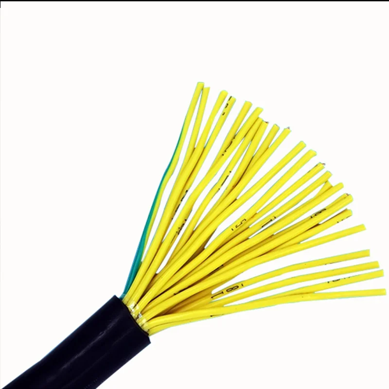 Flexible Sheath Cable Factory Sale Various Widely Used Insulation Twin Core Copper Insulated 5.3 - 15 Mm 0.6- 1.2 Mm Stranded