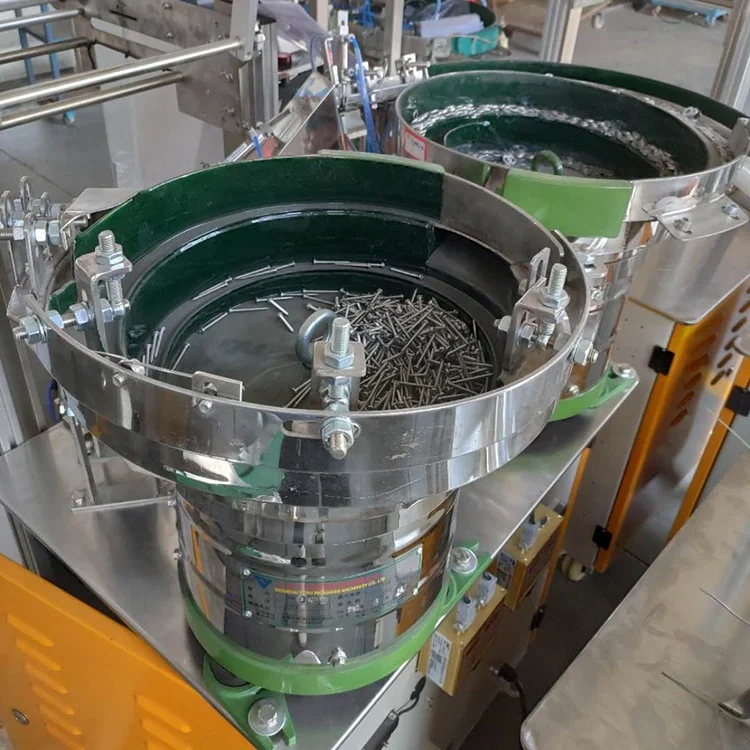 Automatic Electronic Screw Hardware Metal Parts Small Bag Pouch Packing Machine with Counting System