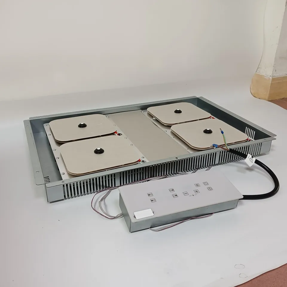 2025 Hot Sale 220V~240V Four Electric invisible induction cooker For Counter Top /4 FLEX ZONE invisible induction hob