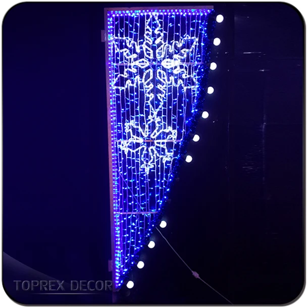 Toprex Outdoor Easter christmas decoration 2d led pole mounted street motifs lights