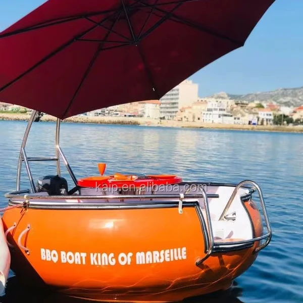 Outdoor Water Play Equipment Drop Stitch Magic Donut Inflatable Floating Barbecue Boat family fishing Luxury leisure sightseeing